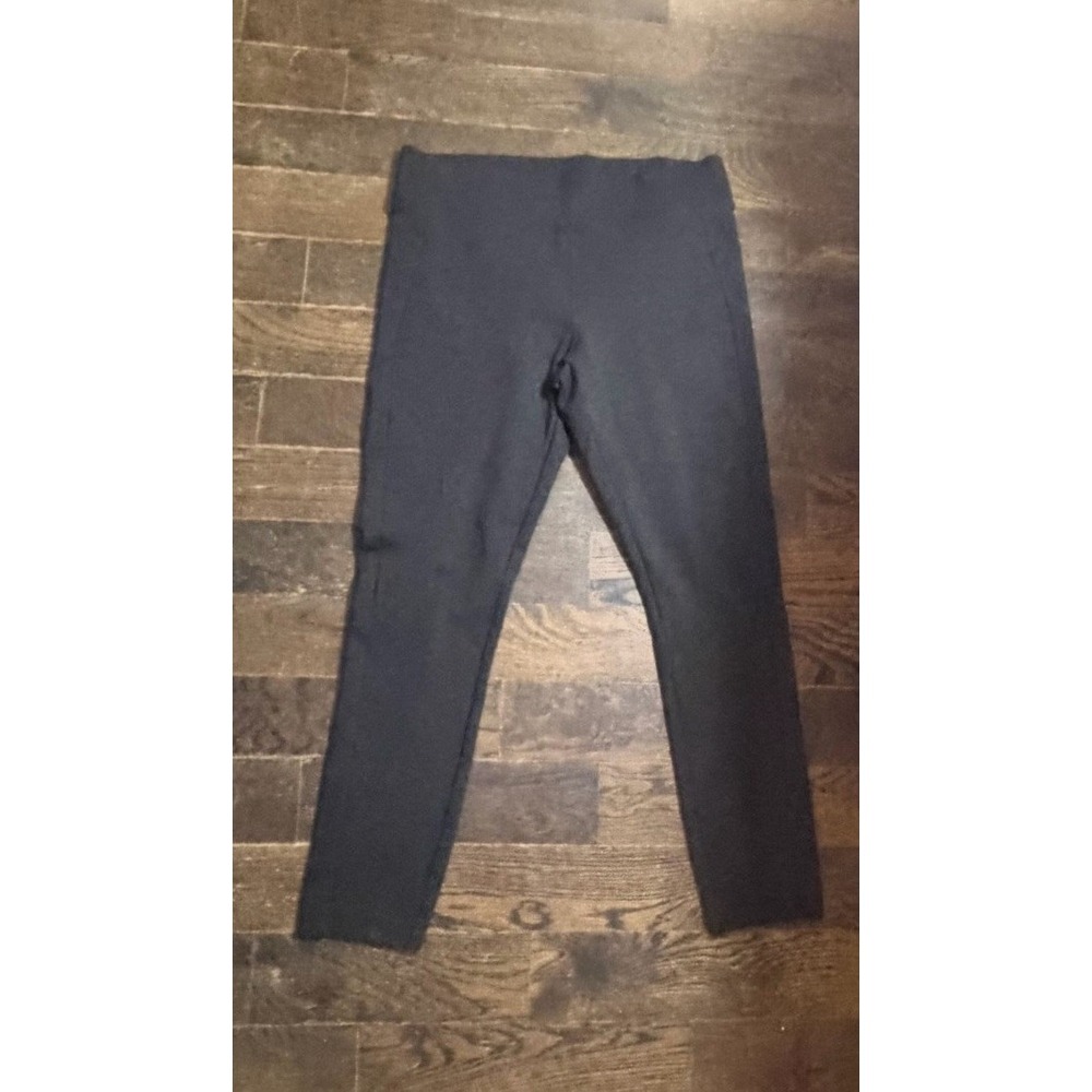 Ann Taylor Loft Women's medium Brown Stretch Pull On Pants Preowned